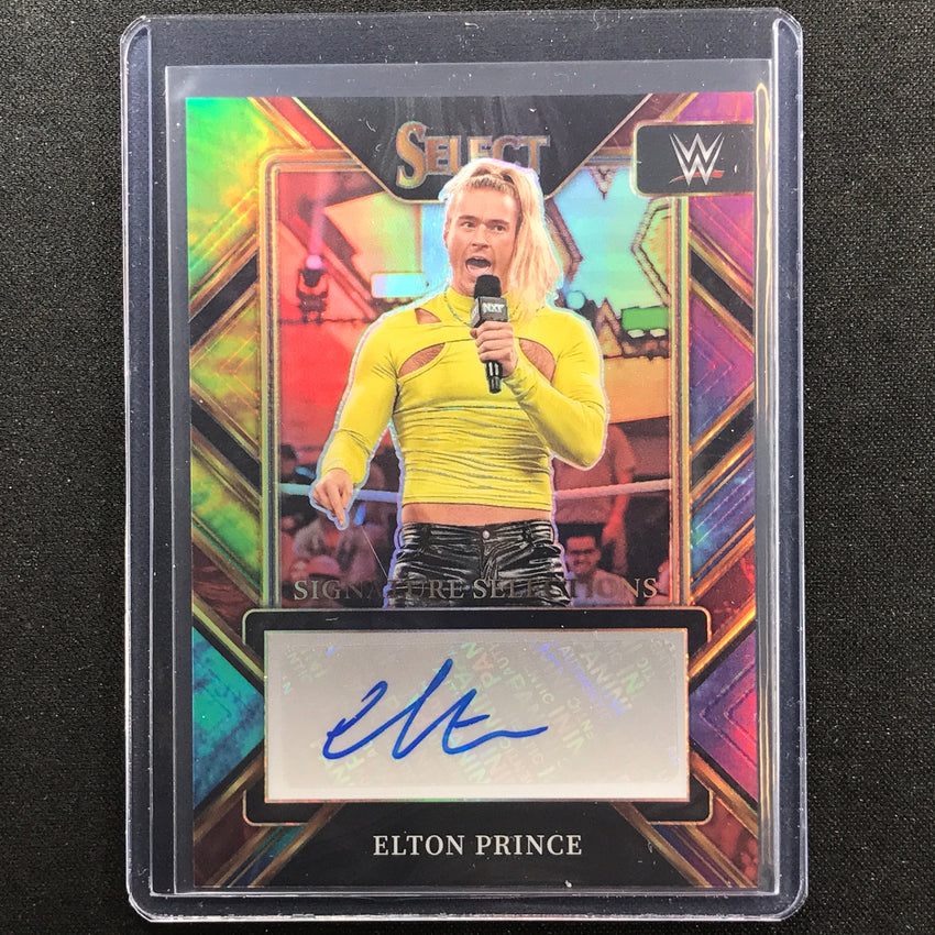 2023 Select Wwe Elton Prince Signature Selections Auto Tie-dye 10/25