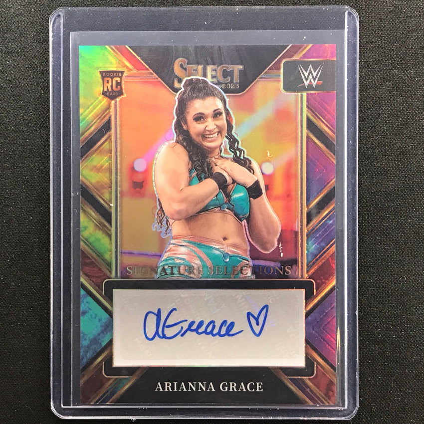 2023 Select Wwe Arianna Grace Signature Selections Rookie Auto Tie-dye 24/25