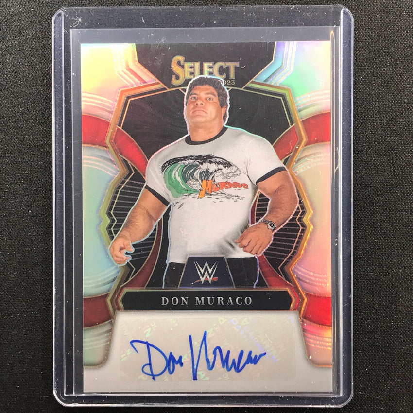 2023 Select Wwe Don Muraco Signatures Auto Silver Prizm No Dmr
