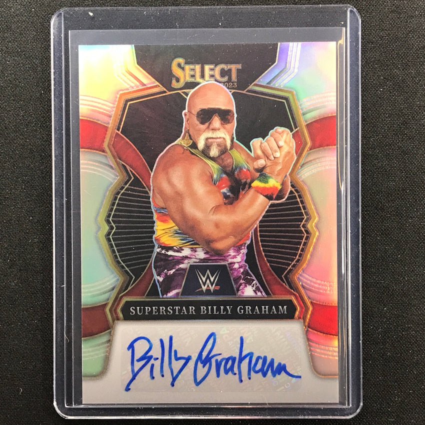 2023 Select Wwe Superstar Billy Graham Signatures Auto Silver Prizm No Sbg