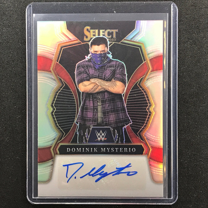 2023 Select Wwe Dominik Mysterio Signatures Auto Silver Prizm No Dmy