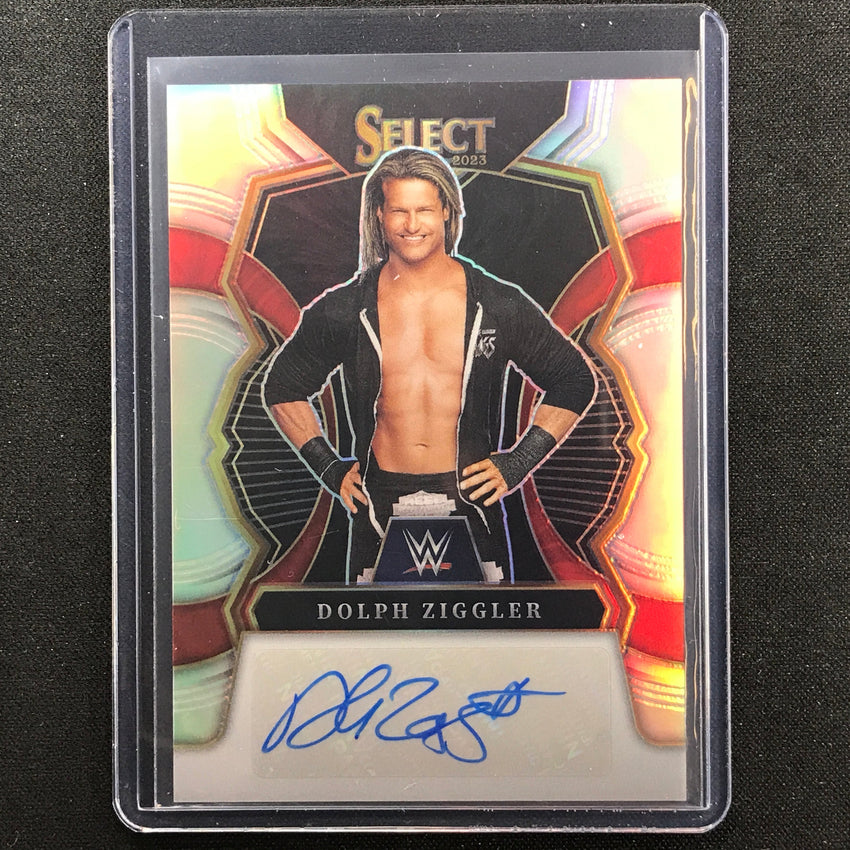 2023 Select Wwe Dolph Ziggler Signatures Auto Silver Prizm No Dzg