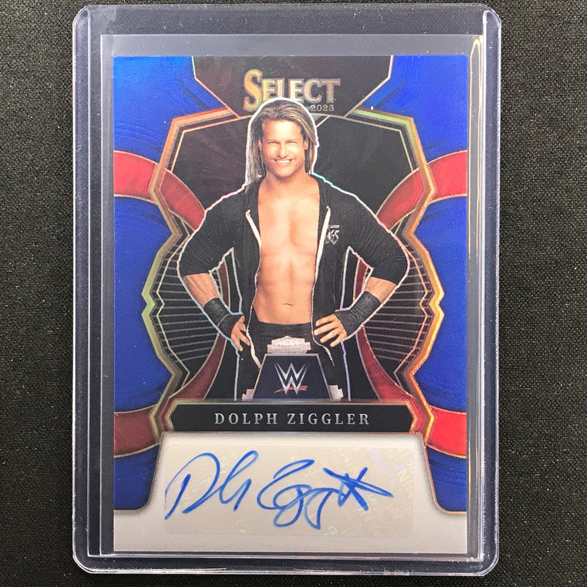 2023 Select Wwe Dolph Ziggler Signatures Auto Blue 35/49