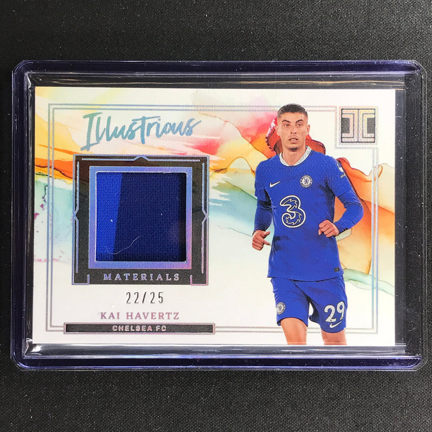 2022-23 Impeccable Epl Kai Havertz Illustrious Materials Jersey Relic Holo 22/25