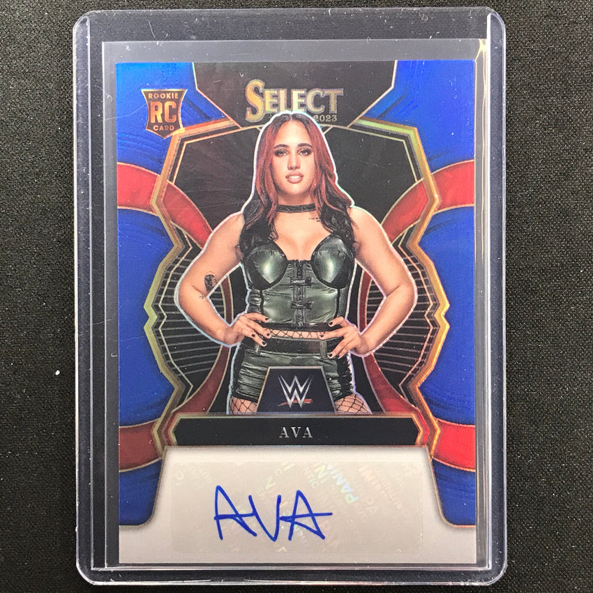 2023 Select Wwe Ava Signatures Rookie Auto Blue 41/49