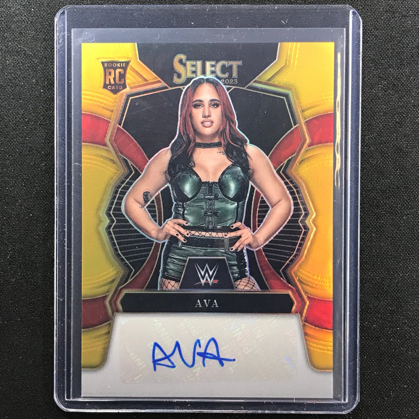 2023 Select Wwe Ava Signatures Rookie Auto Gold Prizm 10/10