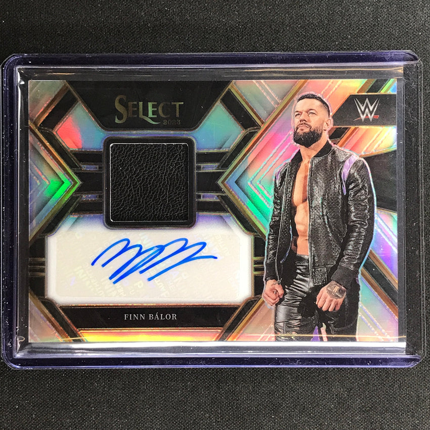 2023 Select Wwe Finn Balor Autographed Memorabilia Relic Auto Silver Prizm 43/99