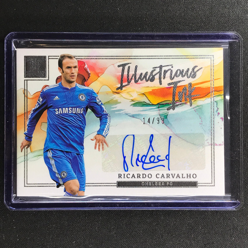 2022-23 Impeccable Epl Ricardo Carvalho Illustrious Ink Auto Silver 14/99