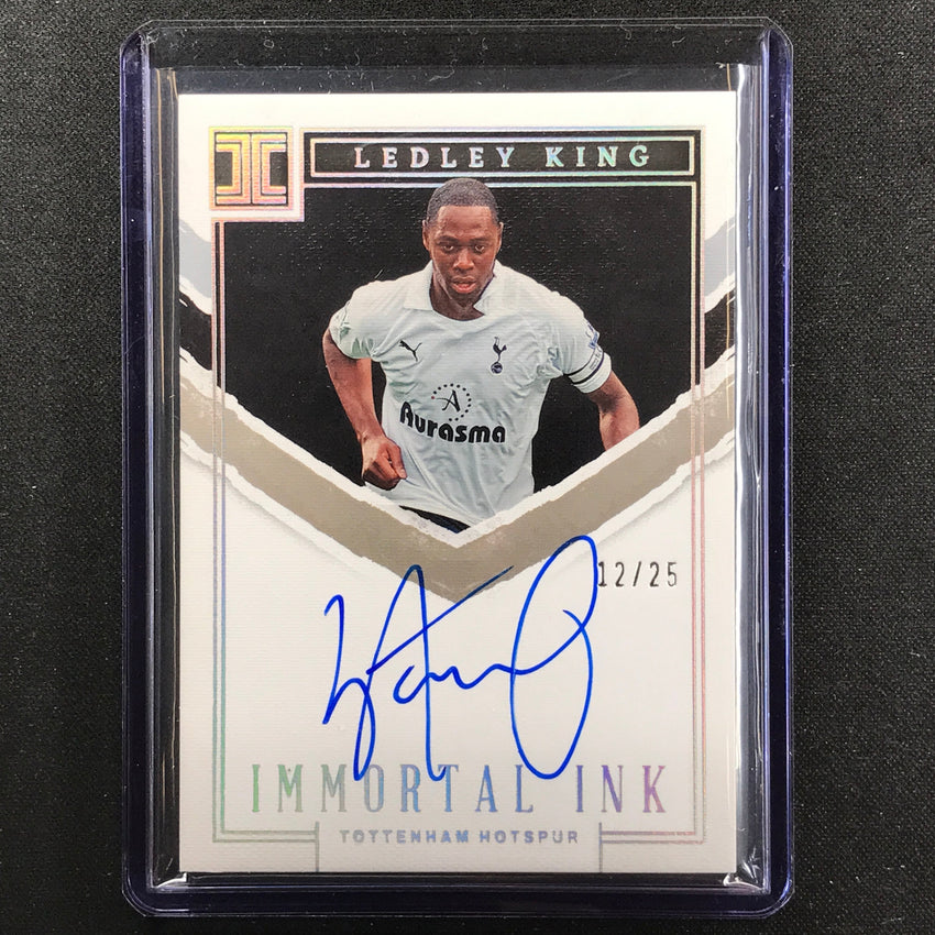 2022-23 Impeccable Epl Ledley King Immortal Ink Auto Holo Silver 12/25