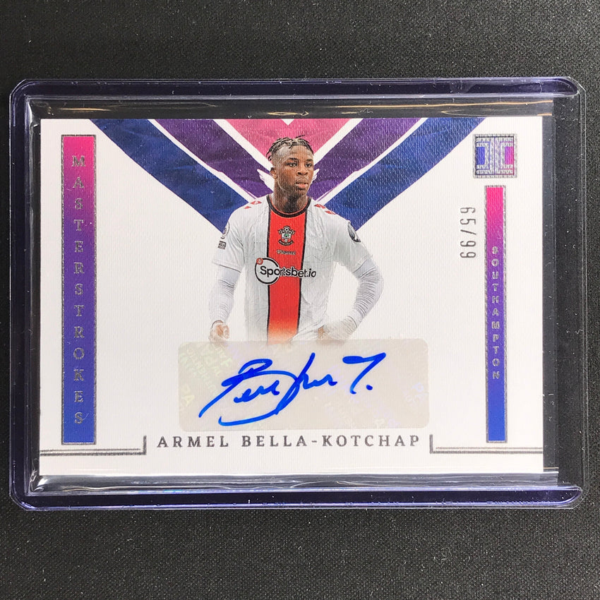 2022-23 Impeccable Epl Armel Bella-kotchap Masterstrokes Auto Silver 65/99
