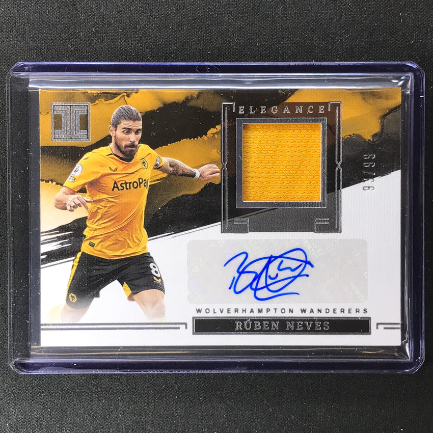 2022-23 Impeccable Epl Ruben Neves Elegance Jersey Relic Auto Silver 93/99