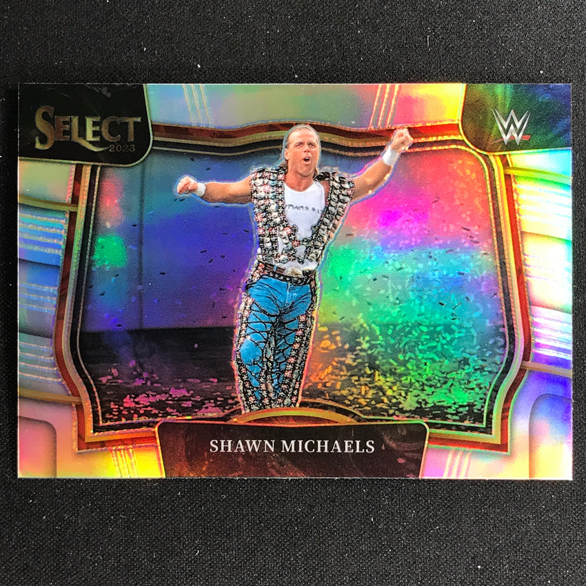 2023 Select Wwe Shawn Michaels Ringside Silver Prizm No 234