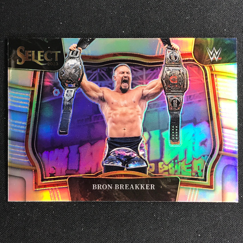 2023 Select Wwe Bron Breakker Ringside Silver Prizm No 246