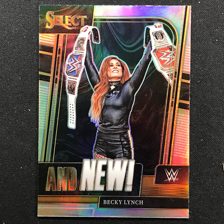 2023 Select Wwe Becky Lynch And New Silver Prizm No 7