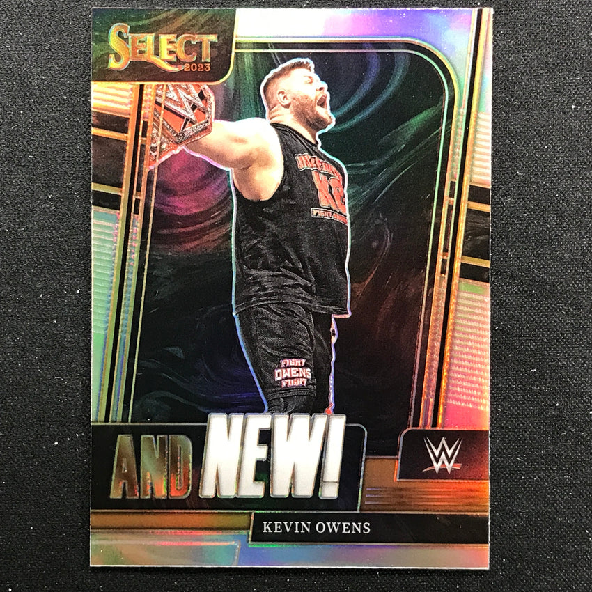 2023 Select Wwe Kevin Owens And New Silver Prizm No 9