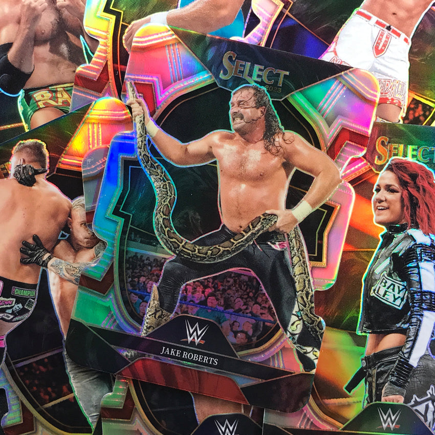2023 Select WWE EDGE Concourse Silver Prizm Die-Cut #58