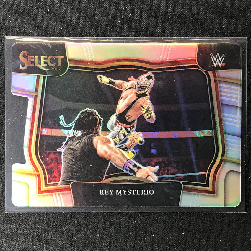 2023 Select Wwe Rey Mysterio Ringside Silver Prizm Die-cut Sp No 205