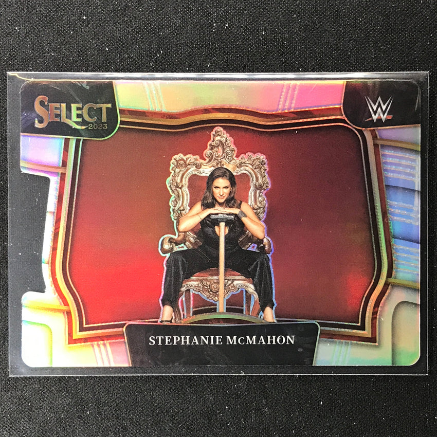 2023 Select Wwe Stephanie Mcmahon Ringside Silver Prizm Die-cut Sp No 244