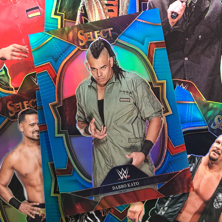 2023 Select Wwe Ultimate Warrior Concourse Light Blue /249 No 61