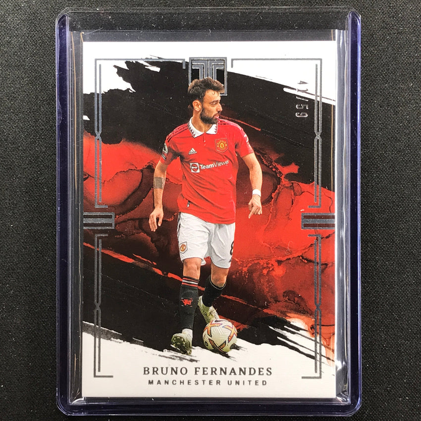 2022-23 Impeccable Epl Bruno Fernandes Base Silver 41/59