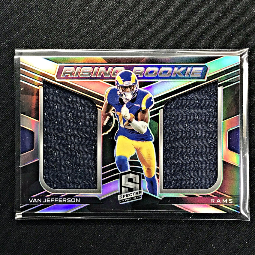 2020 Spectra VAN JEFFERSON Rising Rookie Dual Jersey Silver 92/149-Cherry Collectables