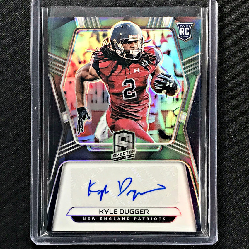 2020 Spectra KYLE DUGGER Rookie Auto Silver 93/199-Cherry Collectables