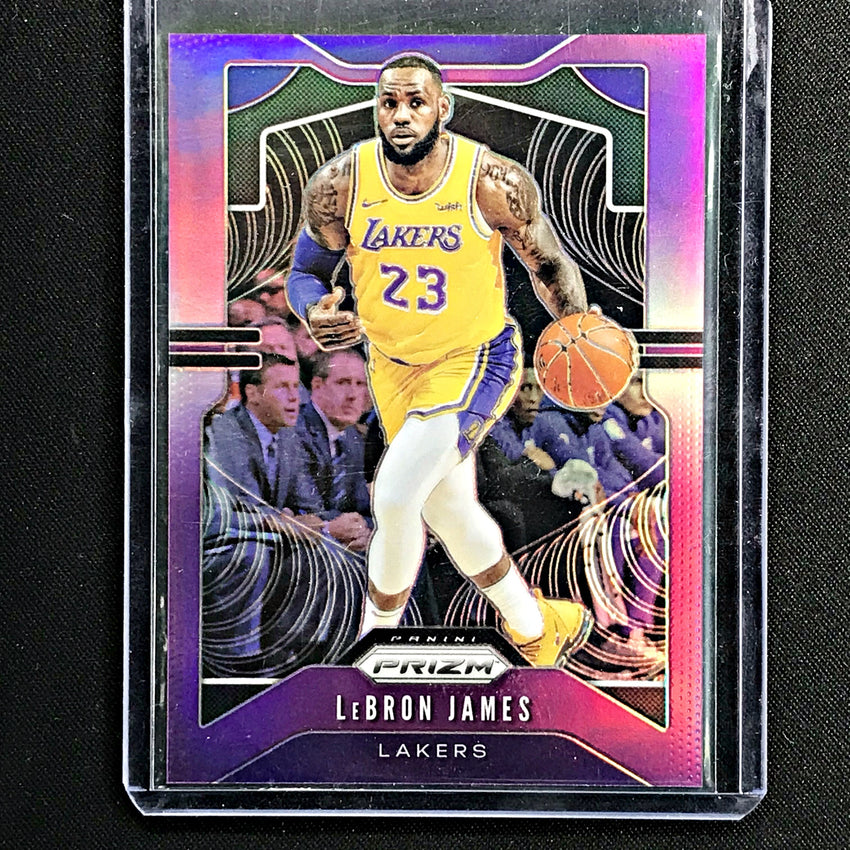 2019-20 Prizm LEBRON JAMES Purple Prizm 39/75-Cherry Collectables