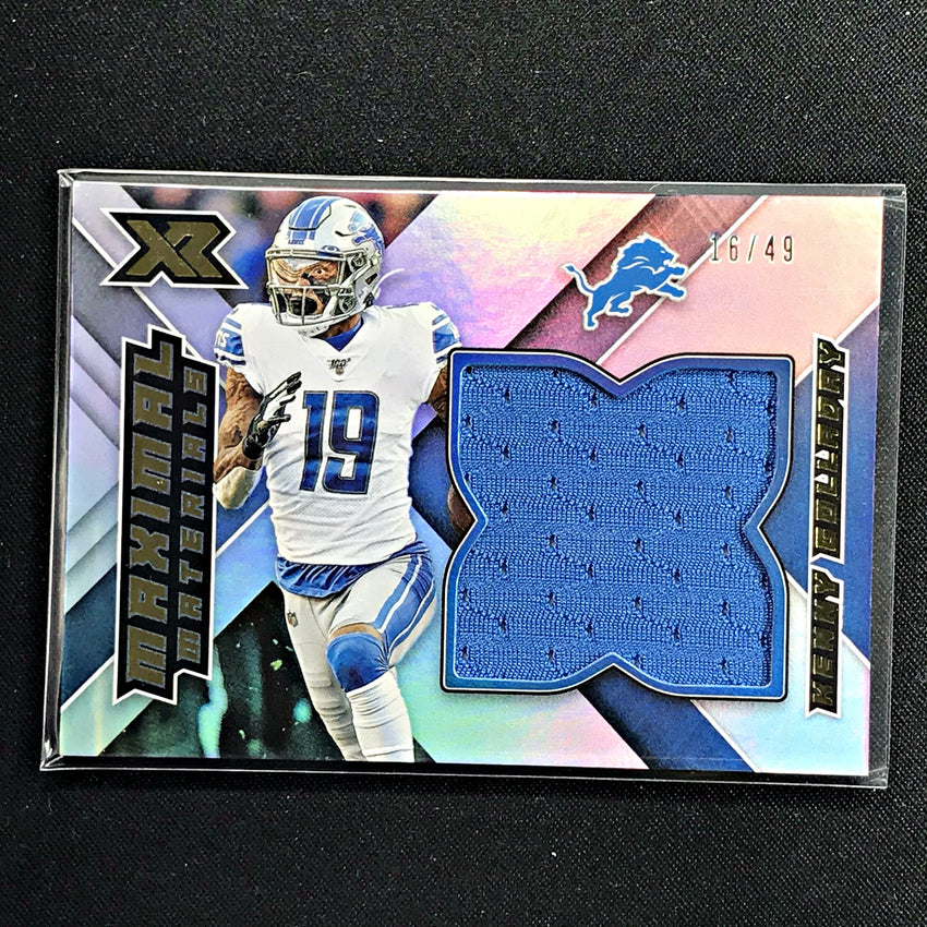 2020 Xr Football KENNY GOLLADAY Maximal Materials Rookie Patch 16/49-Cherry Collectables