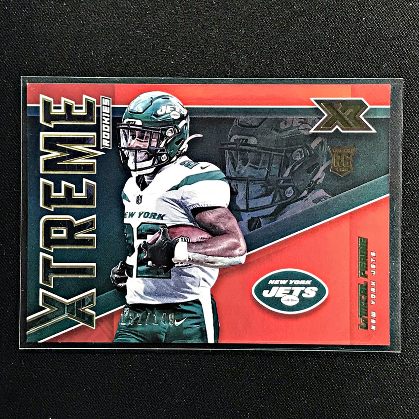 2020 Xr Football LA'MICAL PERINE Xtreme Rookies Red 132/149-Cherry Collectables