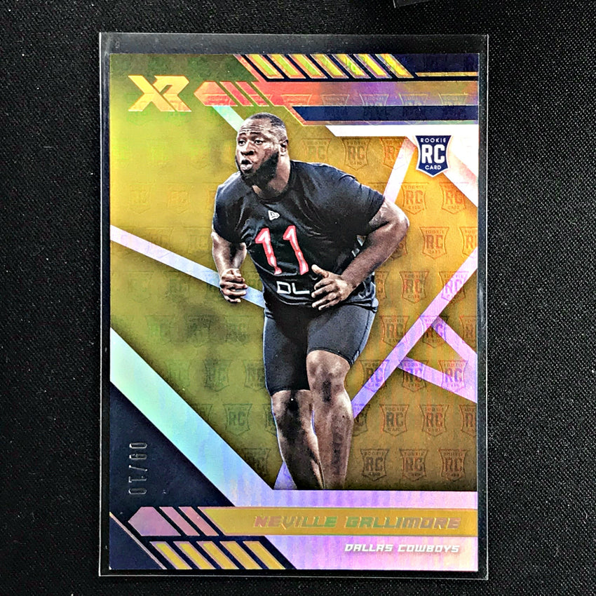 2020 Xr Football NEVILLE GALLIMORE Rookie Gold 9/10-Cherry Collectables