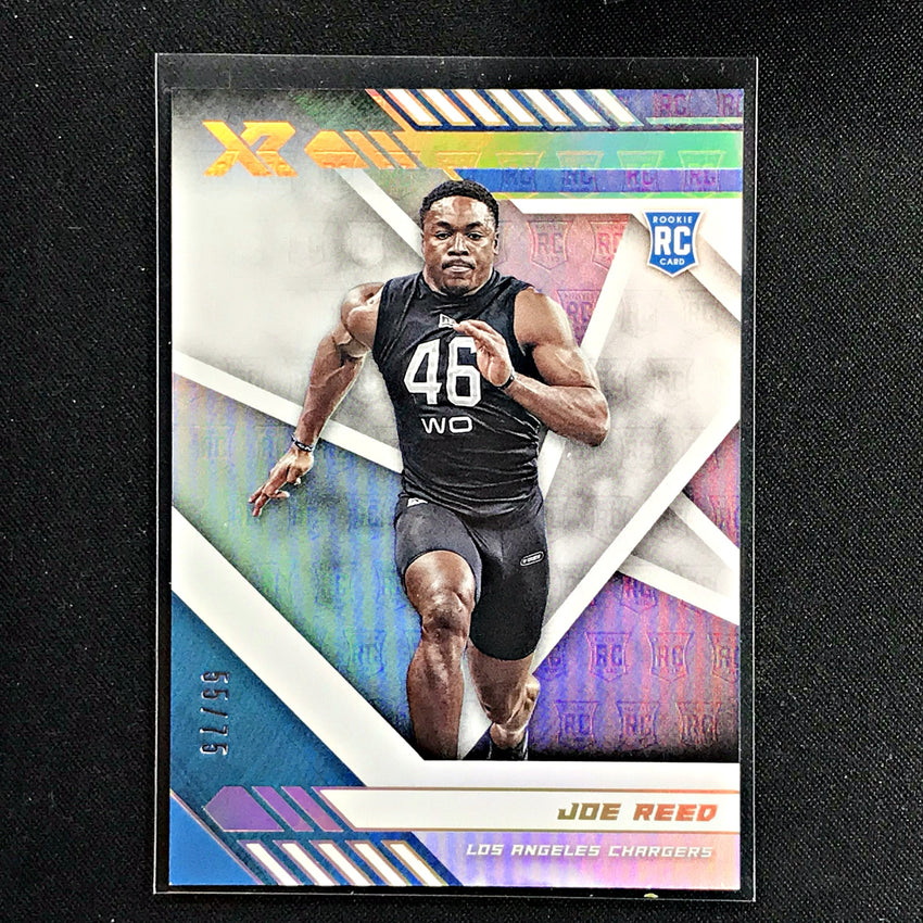 2020 Xr Football JOE REED Rookie White 55/75-Cherry Collectables