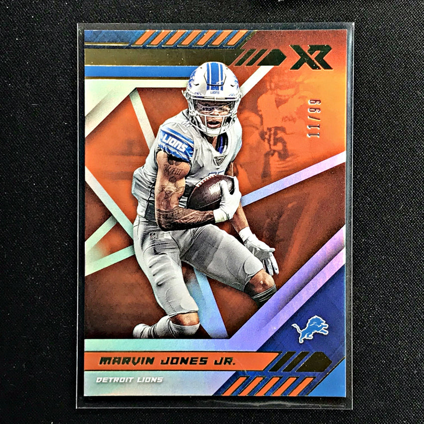 2020 Xr Football MARVIN JONES Base Orange 11/99-Cherry Collectables