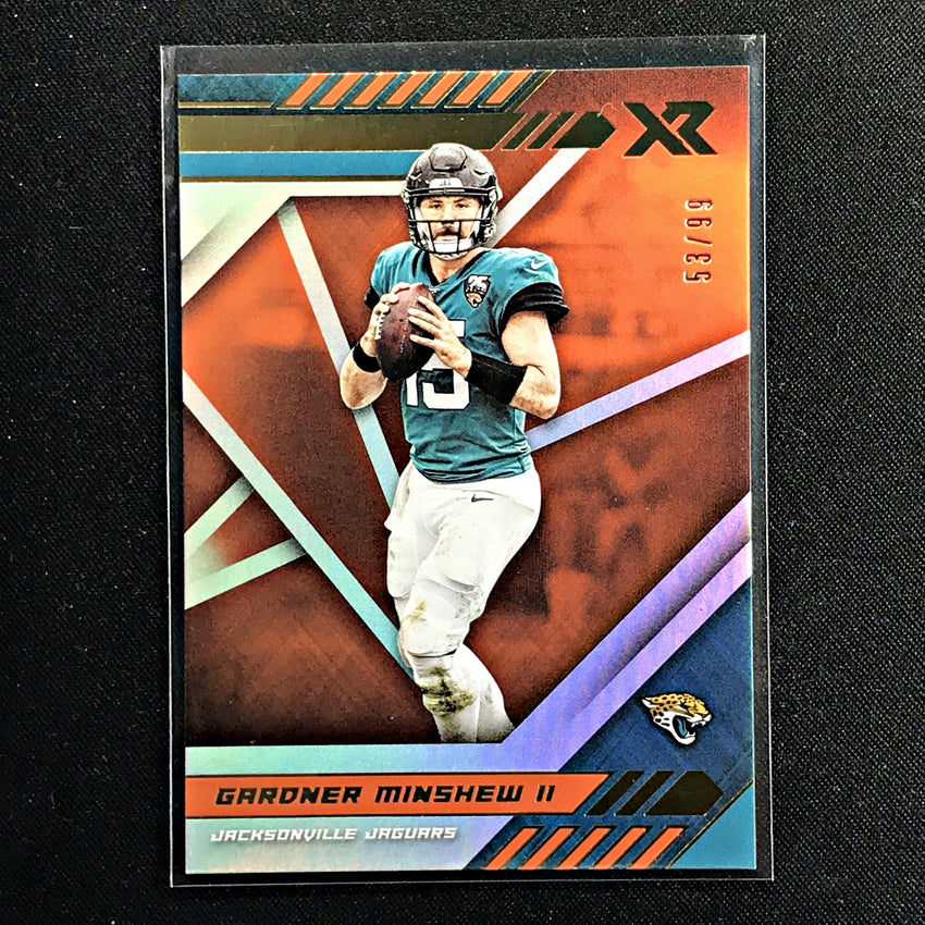 2020 Xr Football GARDNER MINSHEW Base Orange 53/99-Cherry Collectables