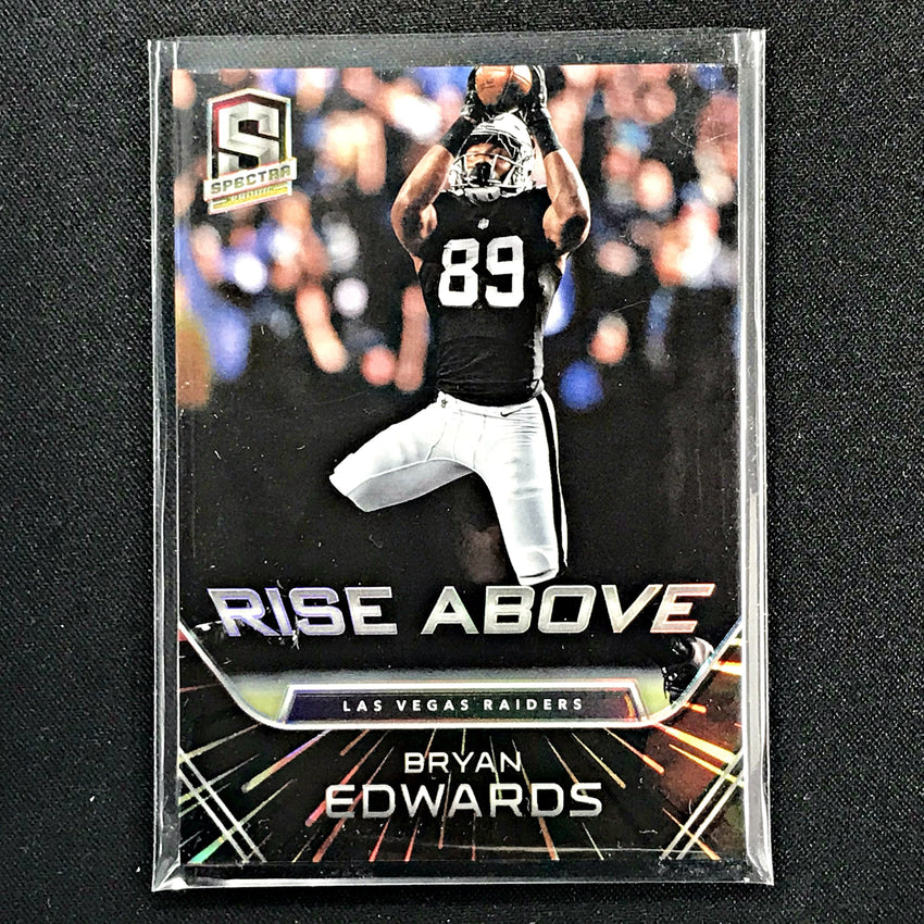 2020 Spectra BRYAN EDWARDS Rise Above Hyper Prizm 37/75-Cherry Collectables