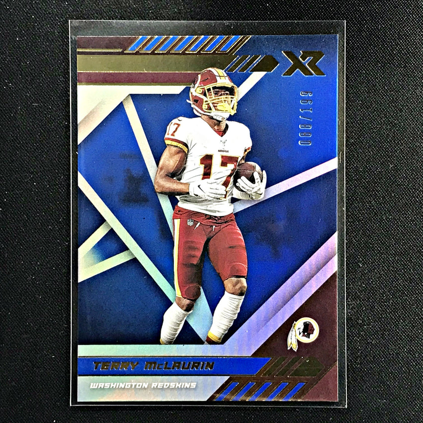 2020 Xr Football TERRY MCLAURIN Base Blue 88/199-Cherry Collectables