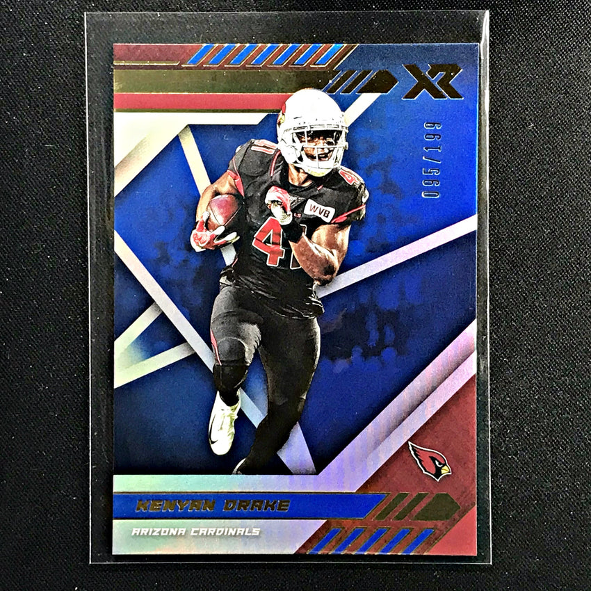 2020 Xr Football KENYAN DRAKE Base Blue 95/199-Cherry Collectables