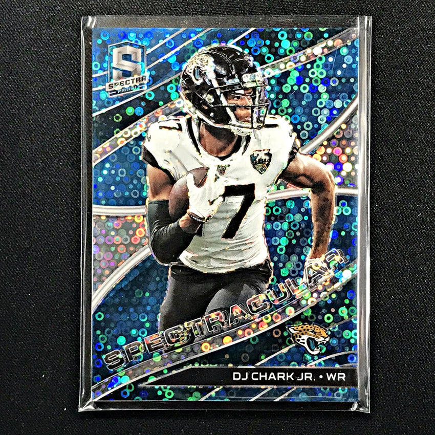 2020 Spectra DJ CHARK Spectracular Neon Blue Prizm 48/50-Cherry Collectables