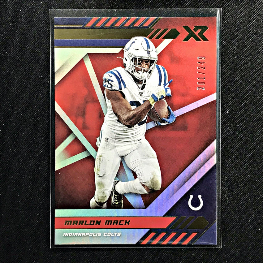 2020 Xr Football MARLON MACK Base Red 201/249-Cherry Collectables