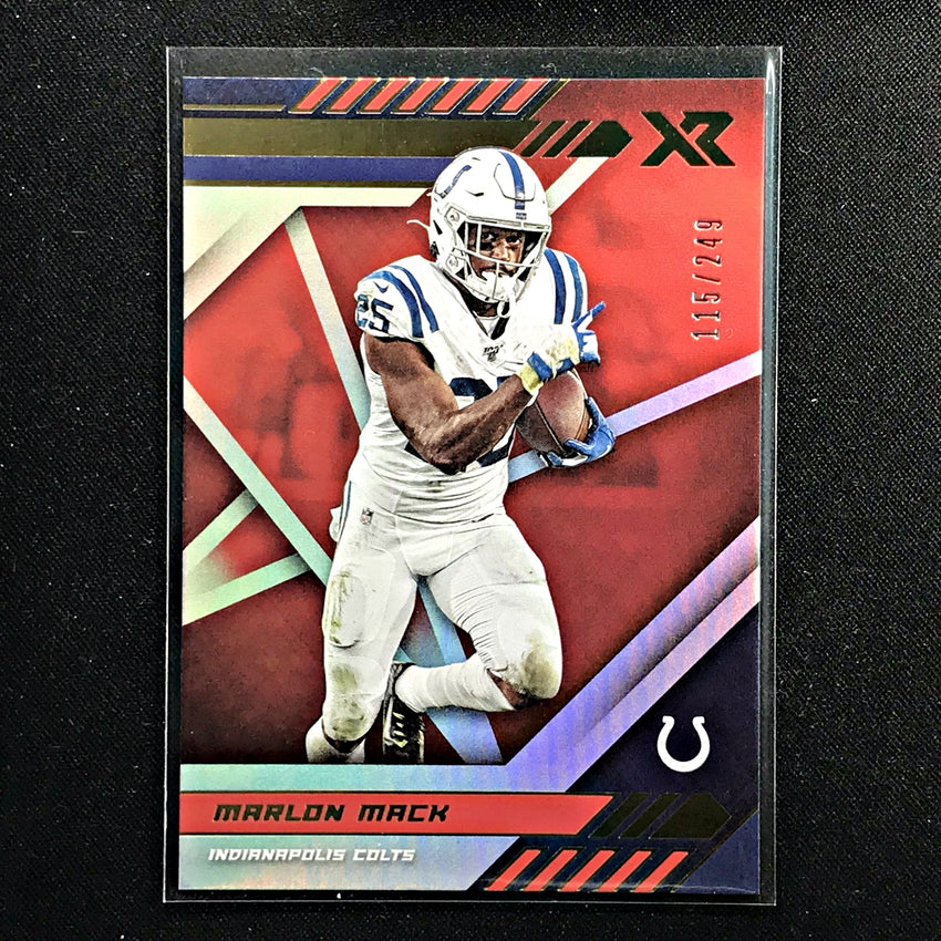 2020 Xr Football MARLON MACK Base Red 115/249-Cherry Collectables