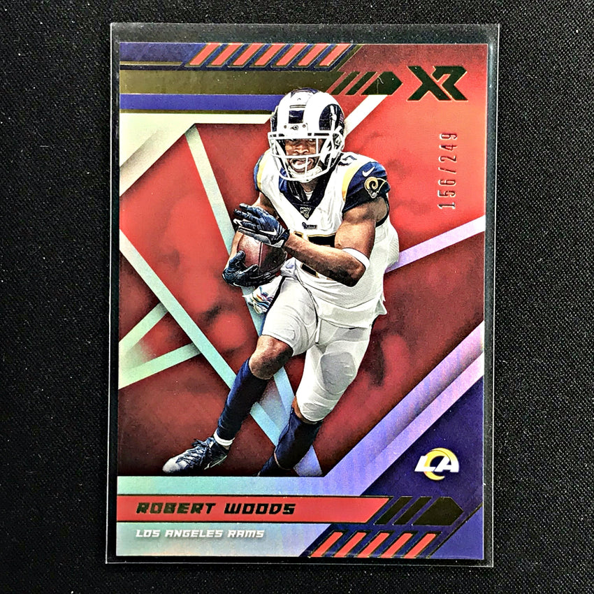 2020 Xr Football ROBERT WOODS Base Red 156/249-Cherry Collectables