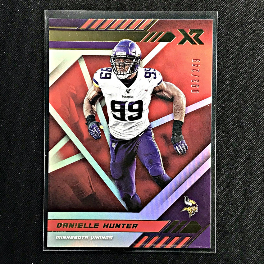 2020 Xr Football DANIELLE HUNTER Base Red 93/249-Cherry Collectables