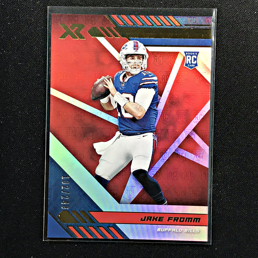 2020 Xr Football JAKE FROMM Rookie Red 132/249-Cherry Collectables