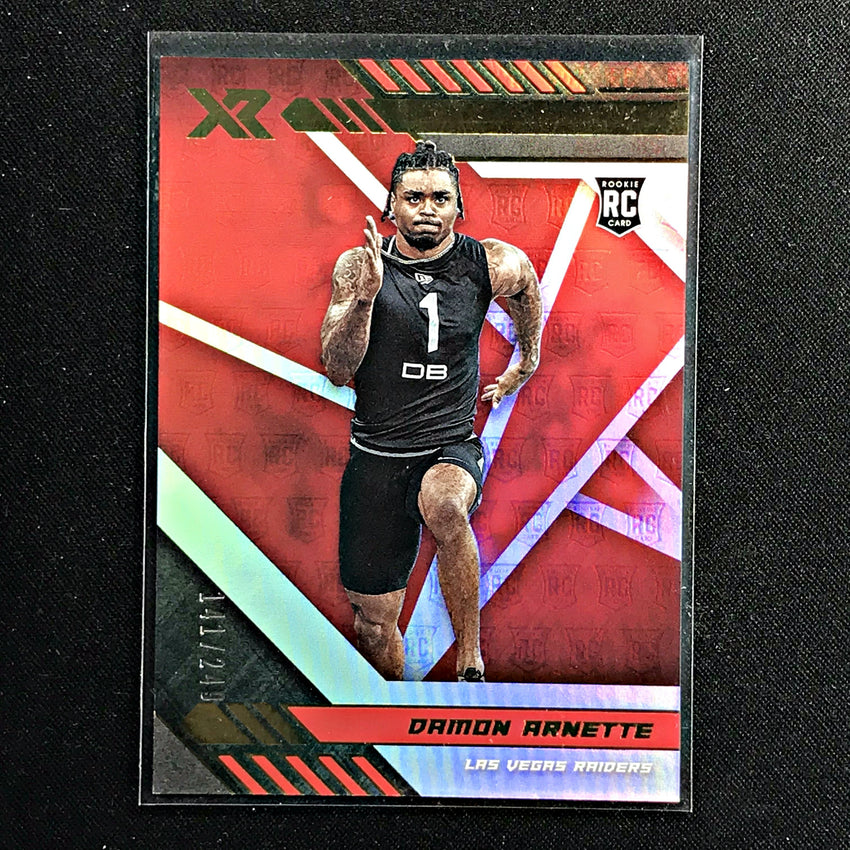 2020 Xr Football DAMON ARNETTE Rookie Red 141/249-Cherry Collectables