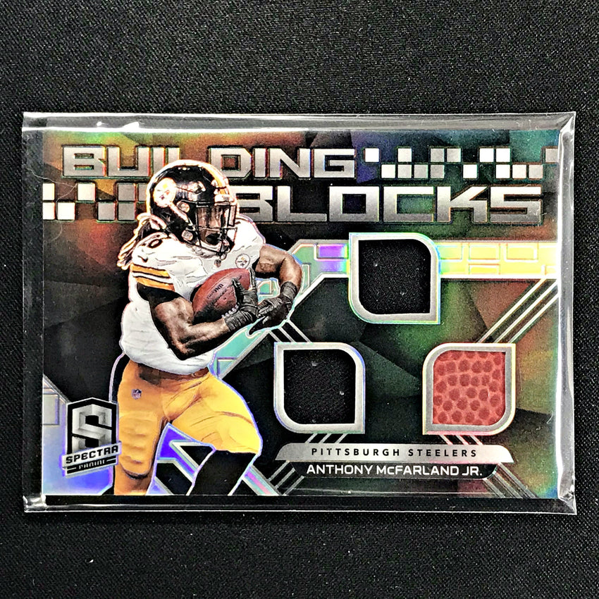 2020 Spectra ANTHONY MCFARLAND JR Building Blocks Patch Silver 29/99-Cherry Collectables