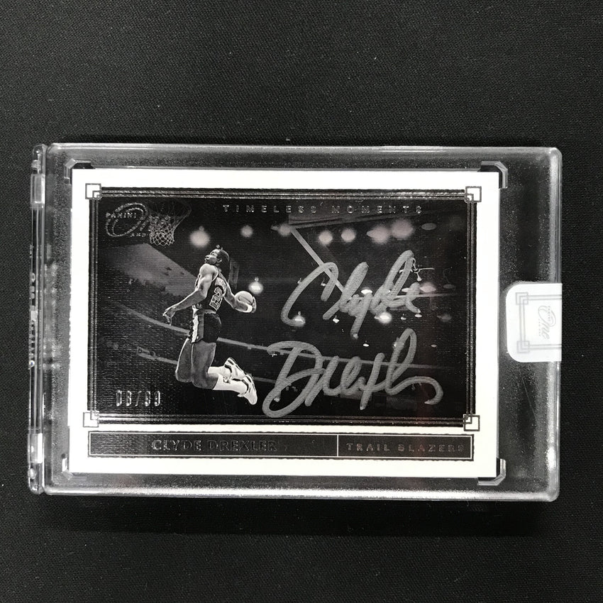 2019-20 One And One CLYDE DREXLER Timeless Moments Auto 8/99-Cherry Collectables
