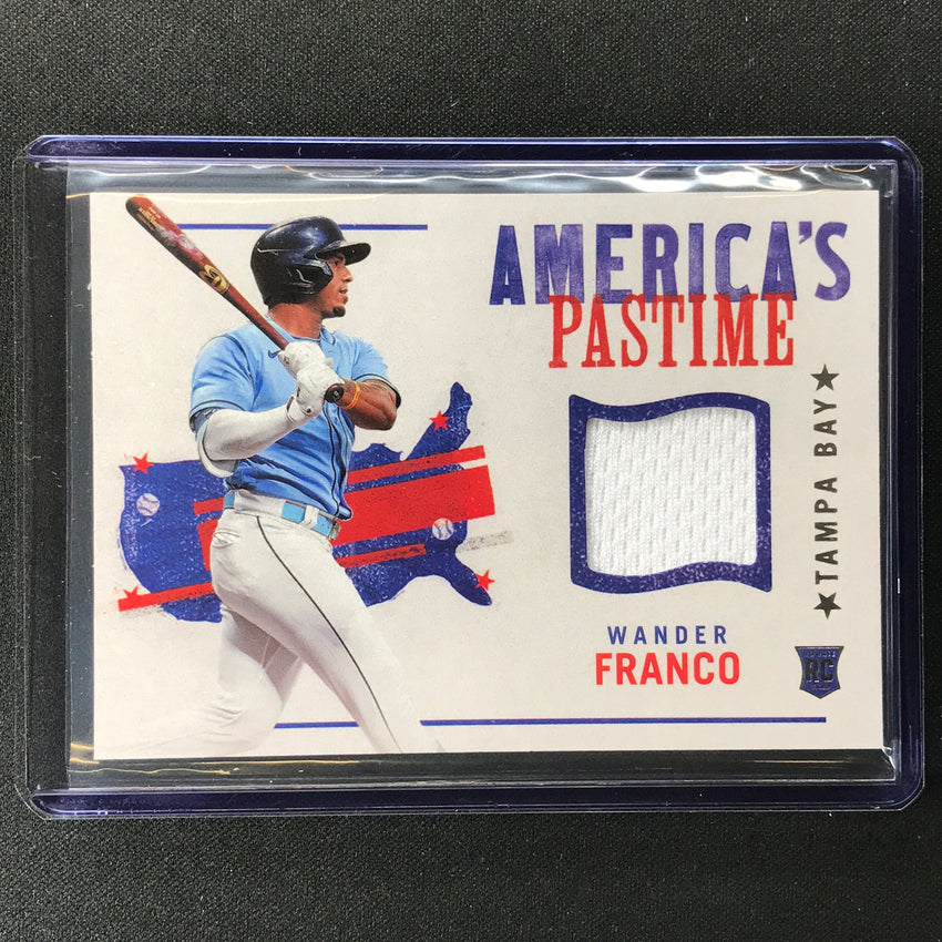 2022 Chronicles Wander Franco Americas Pastime Swatches Rookie Relic No Wf A