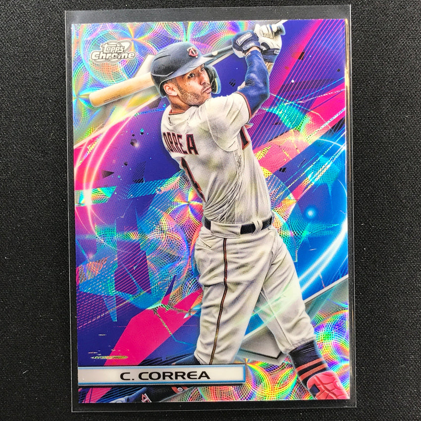 2022 Topps Cosmic Chrome CARLOS CORREA Nucleus #79