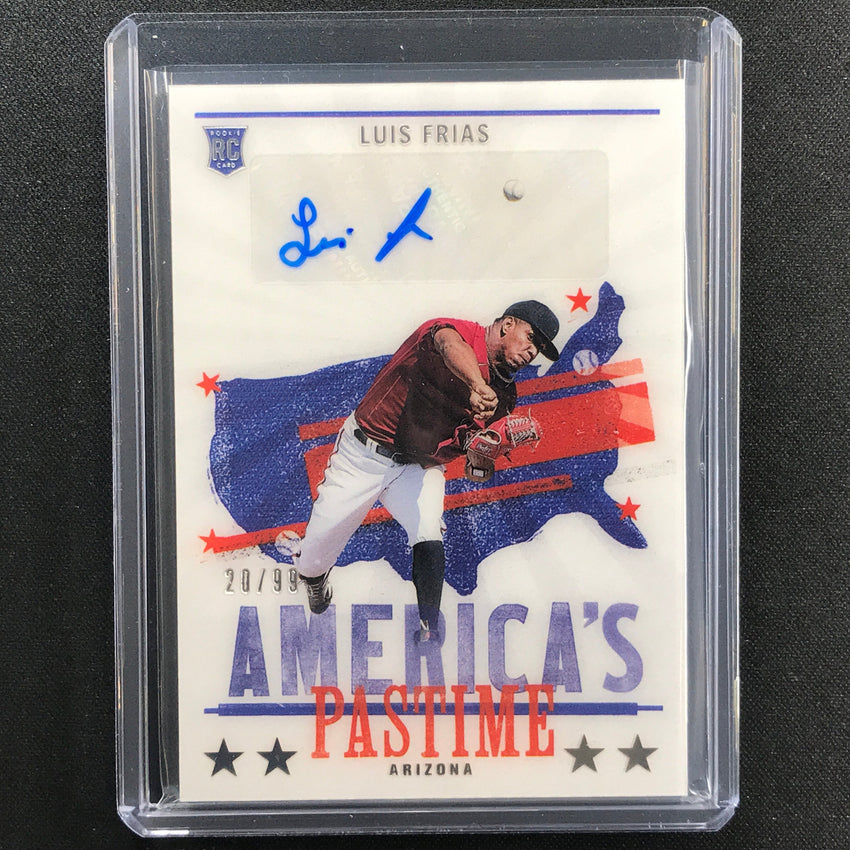 2022 Chronicles Luis Frias Americas Pastime Rookie Auto 20/99