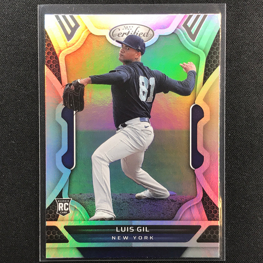 2022 Chronicles LUIS GIL Certified Rookie Base #7