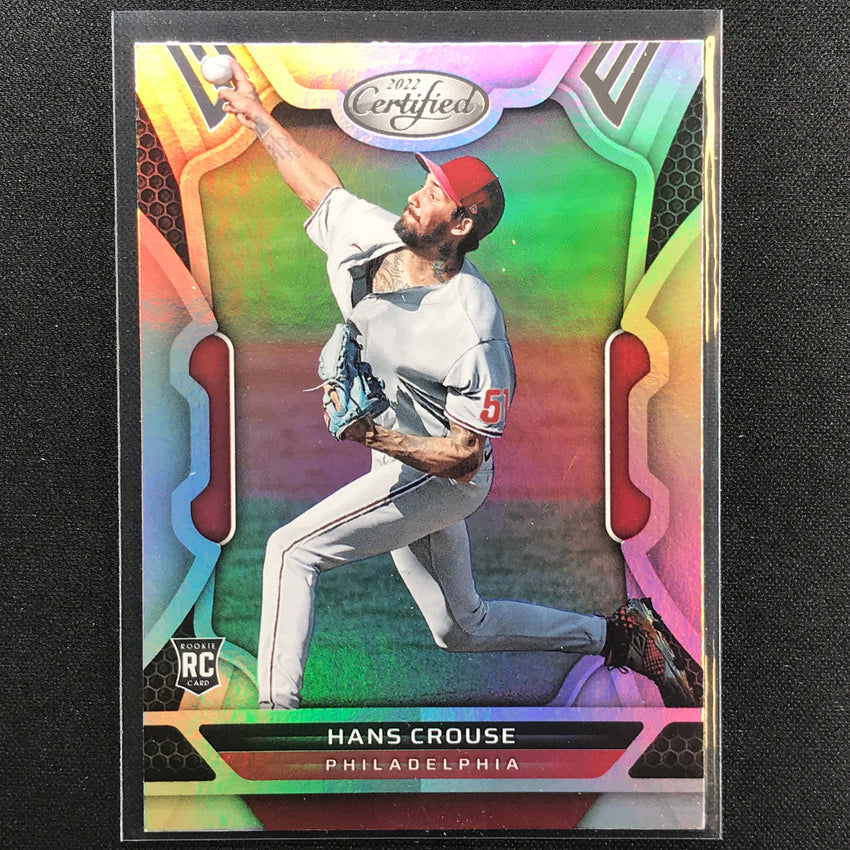 2022 Chronicles HANS CROUSE Certified Rookie Base #10